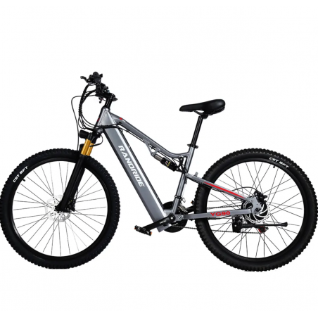 Bicicleta eléctrica RANDRIDE YG90J 27,5 pulgadas 1000W 48V 17Ah 45Km/H con horquilla hidráulica