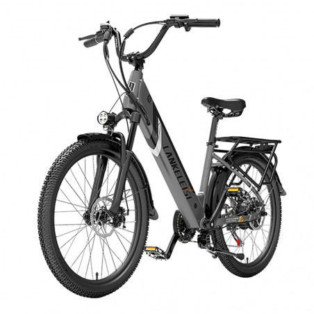 Bicicleta electrica LANKELEISI ES500PRO Gri