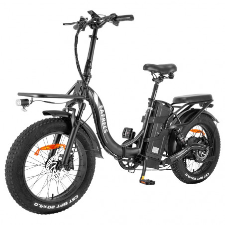 Bicicleta eléctrica Fafrees F20 X-Max 20 pulgadas 25 km / h 48V 30Ah 750W Motor - Negro