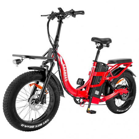 Fafrees F20 X-Max E-Bike 20 hüvelykes 25km/h 48V 30Ah 750W motor - Piros