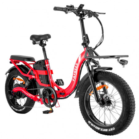 Fafrees F20 X-Max E-Bike 20 hüvelykes 25km/h 48V 30Ah 750W motor - Piros