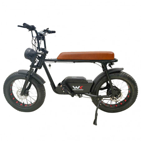 20 Inch Electric Bike WELKIN WKEM003 45Km/h 48V 18AH 1200W Black