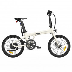 Vélo électrique ADO A20 Air Blanc 250W 25km/h 36V Batterie Samsung 10Ah