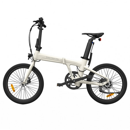 ADO A20 Air E-bike 250W Motor 25km/h 36V 10Ah Batería Samsung Blanco