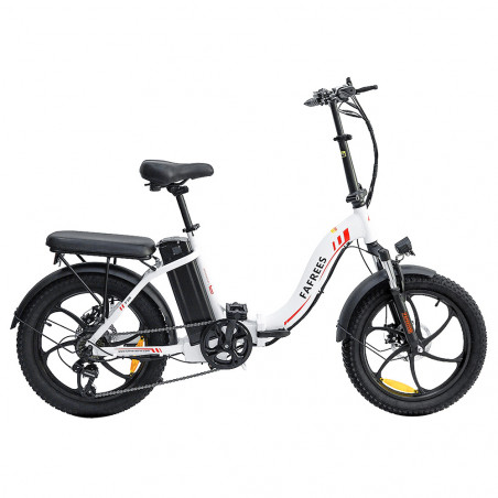 FAFREES F20 Elektrofahrrad 20 Zoll Klapprahmen E-Bike - Weiß