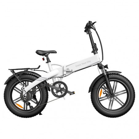 ADO A20F XE 20 Polegada Bicicleta Elétrica 250W 36V 10.4AH 25Km/h Branco