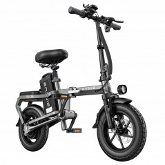 Bicicleta eléctrica plegable ENGWE O14 gris 250W 15.6AH