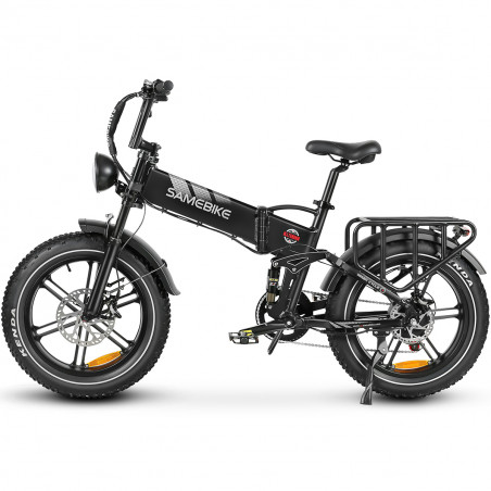 Samebike RS-A02 20palcové elektrické kolo 1200W 45Km/h 48V 17AH Černá