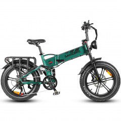 Samebike RS-A02 Bicicleta electrica 20 inch 1200W 45Km/h 48V 17AH Verde