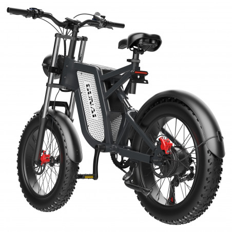 GUNAI MX25 Ηλεκτρικό ποδήλατο 20 ιντσών 48V 25Ah 1000W 50Km/h Φορτίο 200KG