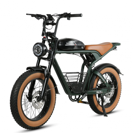 SAMEBIKE M20 Green 1000W-1200W Electric Bike IN CRETE