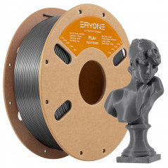 ERYONE PLA + de alta velocidade de 1.75 mm 3D Filamento de Impressão 1kg Cinzento