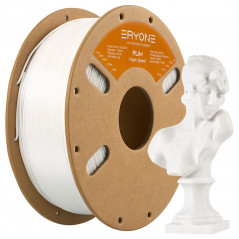 ERYONE 1.75mm High Speed PLA+ 3D Printing Filament 1kg Ivory White