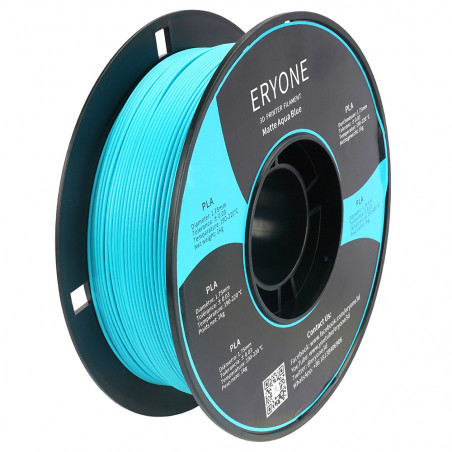 4kg ERYONE Filament PLA Mat Aqua Bleu Vert Olive Bleu Marine Gris