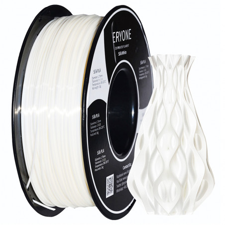 4kg ERYONE Silk PLA Filament Blanc Rose Rouge Cuivre Argent