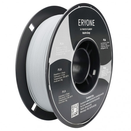 Filament PLA mat ERYONE pour 3D Imprimante