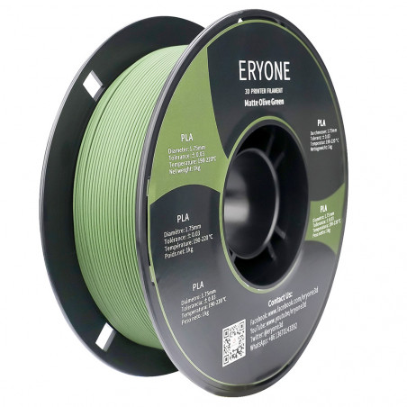 Filament PLA mat ERYONE pour 3D Imprimante