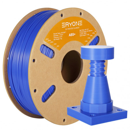 ERYONE 1.75 mm ABS+ 3D Printfilament 1kg Blauw