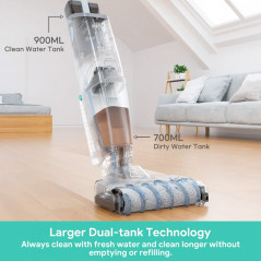 Tesvor R5 Pro Cordless Wet Dry Vacuum Cleaner