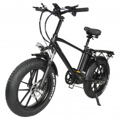 Bicicleta eléctrica CMACEWHEEL T20 750W Motor 48V 17Ah 45km/h Velocidad Negro
