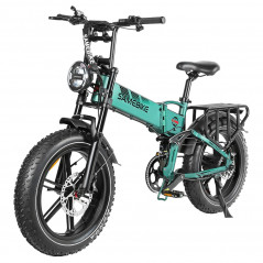 SAMEBIKE RS-A02 1200W 48V17AH Electric Bike - Green 