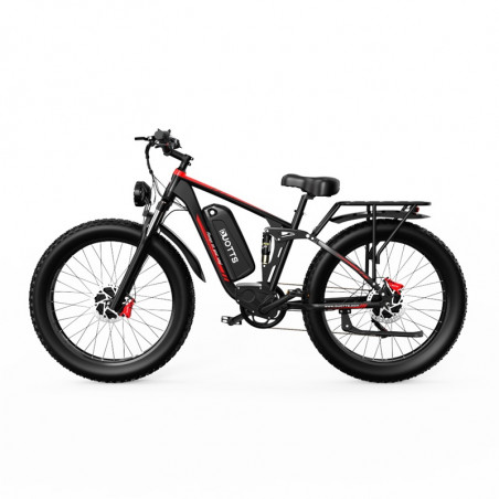 DUOTTS S26 FULLY UPGRADED Electric Bike 26 inches 50km/h 48V 20Ah 750W Double Motor
