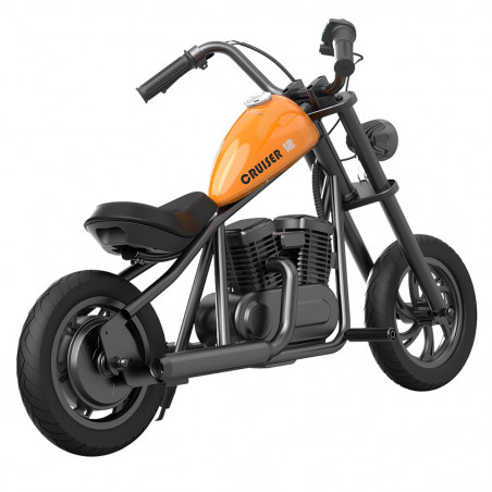 HYPER GOGO Cruiser 12 Motocicleta eléctrica para niños Autonomía de 12 km