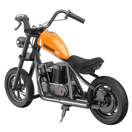 HYPER GOGO Cruiser 12 Motocicleta eléctrica para niños Autonomía de 12 km