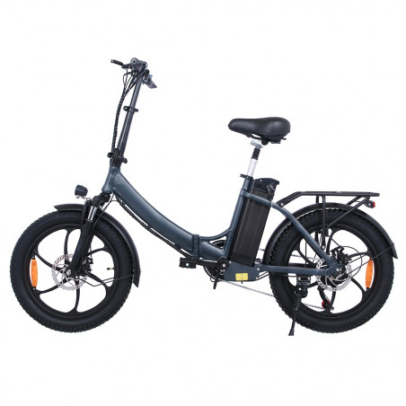 OT16 Electric Bike 20 inch 48V 15Ah 25km/h Speed u200bu200b350W Motor - Grey