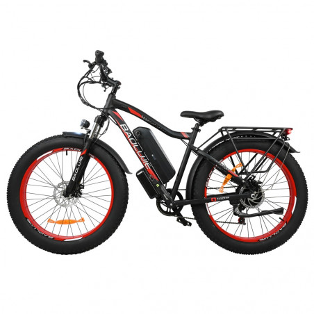 BAOLUJIE DP2619 Bicicleta Elétrica 48V 750W Motor 13Ah 45km/h Velocidade - Preto