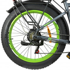 BAOLUJIE DP2619 Bicicleta Elétrica 48V 750W Motor 13Ah 45km/h Velocidade - Cinza