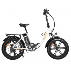 Bicicleta Elétrica Dobrável Vitilan U7 2.0 - Branca