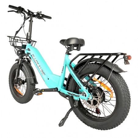 BAOLUJIE DP2003 Bicicleta Elétrica 48V 500W Motor 12Ah 45km/h Velocidade - Azul