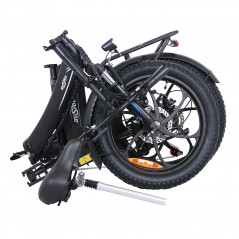 ONESPORT OT16 Electric Bike 20 inch 48V 15Ah 25km/h 350W Motor - Black