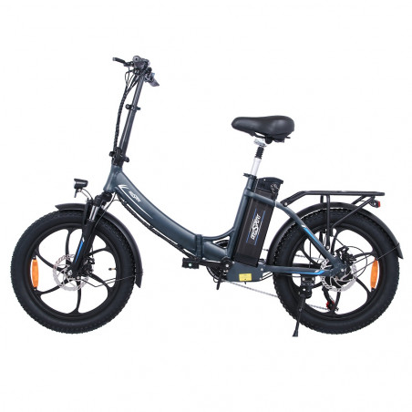 Bicicleta elétrica ONESPORT OT16 20 polegadas 48V 15Ah 25km/h 350W Motor - Cinza