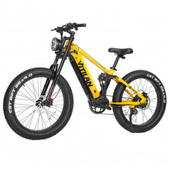 Vitilan T7 elektrische mountainbike - geel