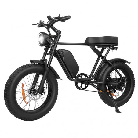 Bici elettrica Q8 Motore da 20 pollici 1000 W Batteria 48 V 17.5 Ah Velocità 55 km/h