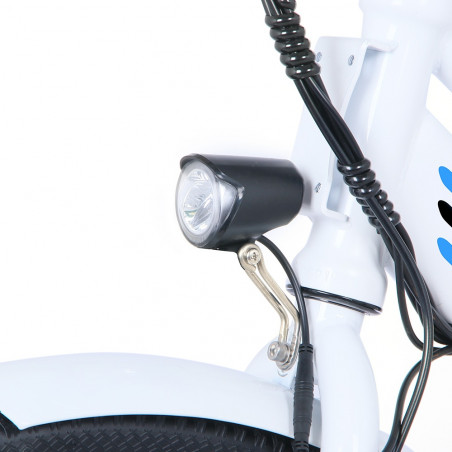 Vélo électrique ONESPORT OT18 26 pouces 350W - Blanc