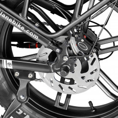 Bicicleta eléctrica plegable Vitilan I7 Pro 2.0 - Negra
