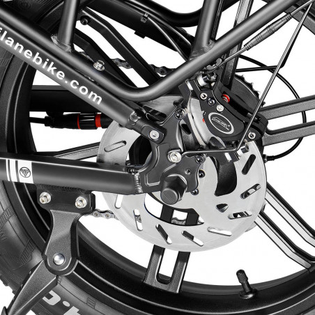 Składany rower elektryczny Vitilan I7 Pro 2.0 - czarny