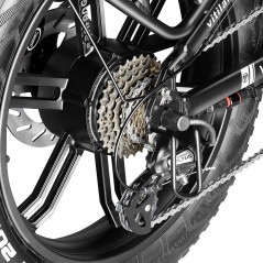 Vitilan I7 Pro 2.0 összecsukható elektromos kerékpár - fekete