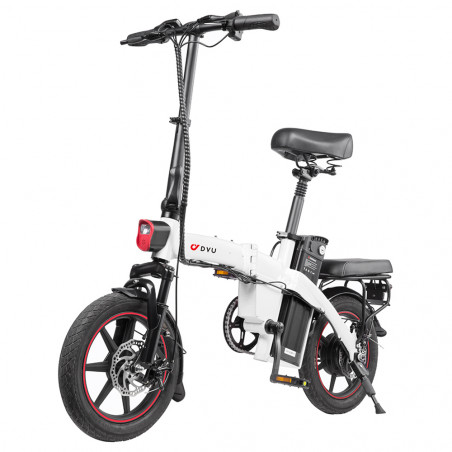 DYU A5 Electric Bicycle 350W Motor Max Speed 25km/h White