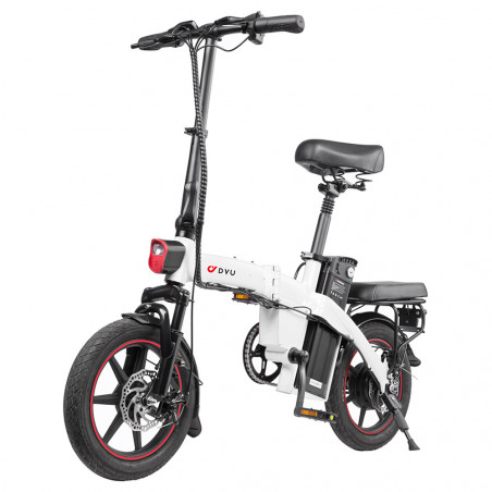 DYU A5 Electric Bicycle 350W Motor Max Speed ​​25km/h Λευκό