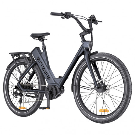 Bicicleta electrica ENGWE P275 St - Autonomie de 250 km - Culoare Gri