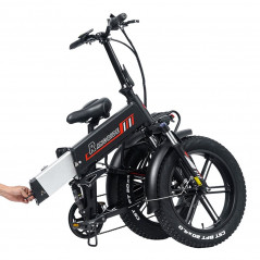 Bicicleta eléctrica RANDRIDE YX20M Motor 1000W 45Km/h 48V 17Ah Ruedas de aleación 