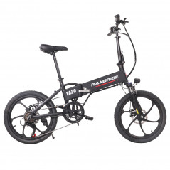 RANDRIDE YA20 Bicicleta Elétrica 20 Polegadas 40Km/h Velocidade 48V 12.8Ah 500W Motor