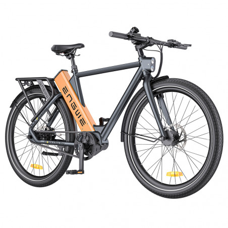 ENGWE P275 Pro Electric Bike - Black Orange