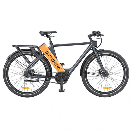 ENGWE P275 Pro Elektrofahrrad – Reichweite 250 km – Farbe Schwarz Orange