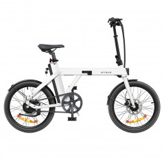 Bike Electric Engwe P20 White con Cinturón de carbono de sensor de torque más 100 km de autonomía