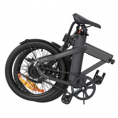 Bicicleta eléctrica ENGWE P20 gris con sensor de par y cinturón de carbono Alcance de 100 km